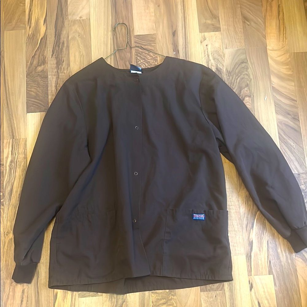 Women’s Brown Cherokee Scrub Jacket